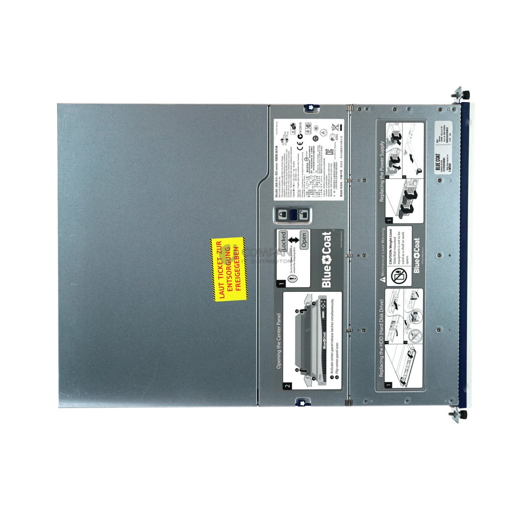 SG900-30-PR BLUE COAT SG900 4LFF NETWORK SECURITY APPLIANCE WITHOUT OS